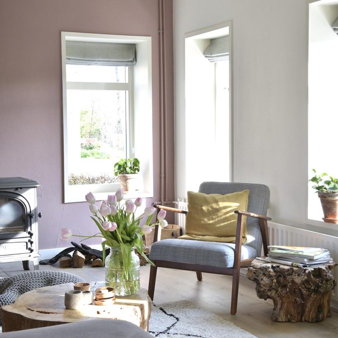 kleuradvies woonkamer door interieur stylist Groningen