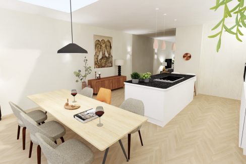 keuken uitbouw styling interieuradvies