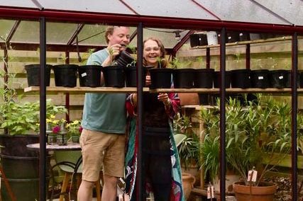 DVHN Binnenkijker interieurstylist tuin DVHN Binnenkijker interieurstylist tuin