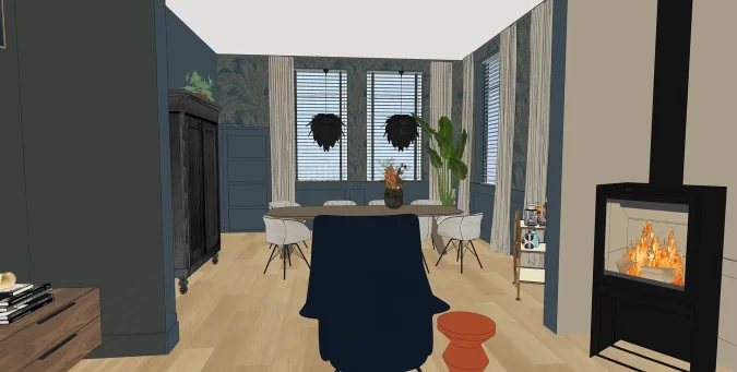 interieuradvies na verbouwing versterking woning bevingsgebied