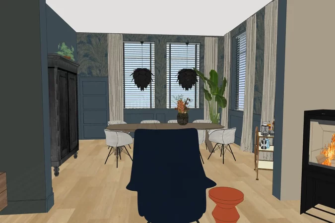 interieuradvies na verbouwing versterking woning bevingsgebied