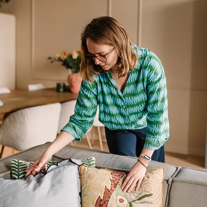 Interieuradvies stylist Amerins kussens Blauwestad