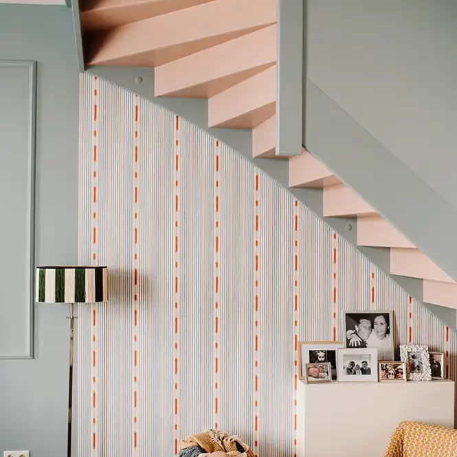 styling trapopgang advies behang kleuren inrichting